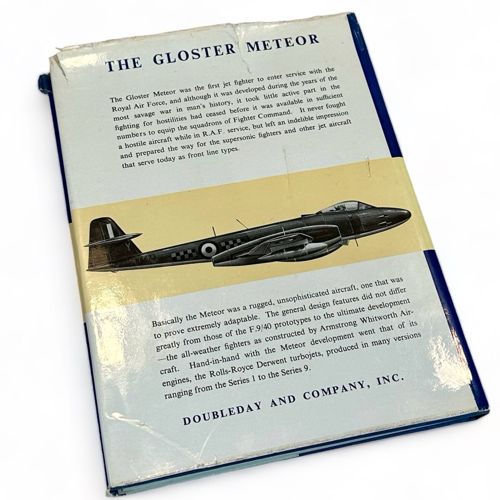 The Gloster Meteor, Macdonald Aircraft Monographs, Edward Shacklady, 1962 View 3